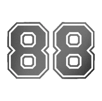 Polep vozidla Startovní číslo 88 typ 4 (41 - grafitová metalíza) SAMOLEPKA NA AUTO, NÁLEPKA, FÓLIE, POLEP, TUNING, VLASTNÍ TEXT, TISK, AUTOSAMOLEPKY.cz, POLEPY, OBRÁZEK, LOGO, 3D STICKERS