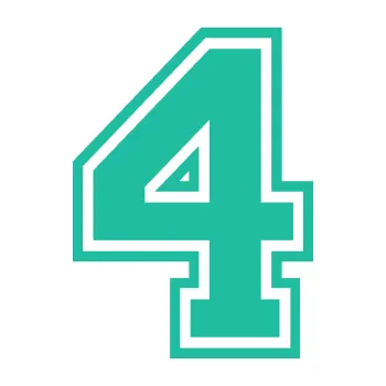 Polep vozidla Startovní číslo 4 typ 4 (25 - tyrkysová) SAMOLEPKA NA AUTO, NÁLEPKA, FÓLIE, POLEP, TUNING, VLASTNÍ TEXT, TISK, AUTOSAMOLEPKY.cz, POLEPY, OBRÁZEK, LOGO, 3D STICKERS