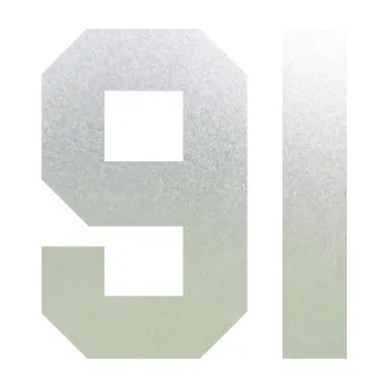 Polep vozidla Startovní číslo 91 (60 - pískované sklo) SAMOLEPKA NA AUTO, NÁLEPKA, FÓLIE, POLEP, TUNING, VLASTNÍ TEXT, TISK, AUTOSAMOLEPKY.cz, POLEPY, OBRÁZEK, LOGO, 3D STICKERS