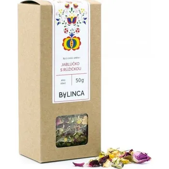 Čaj Bylinca Bylinný čaj Jablúčko s růžičkou 50g