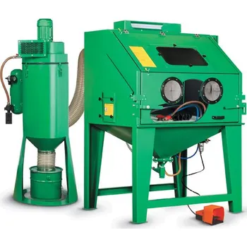 Pískovačka Injektorová tryskací kabina ECO-120SF - Contracor Barva: Zelená