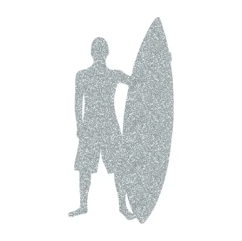Polep vozidla SAMOLEPKA Surfař 002 pravá (91 - Ultra Metalic stříbrná metalíza) NA AUTO, NÁLEPKA, FÓLIE, POLEP, TUNING, VLASTNÍ TEXT, TISK, AUTOSAMOLEPKY.cz, POLEPY, OBRÁZEK, LOGO, SAMOLEPKY