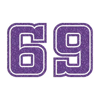 Polep vozidla SAMOLEPKA Startovní číslo 69 typ 5 (87 - Ultra Metalic fialová) NA AUTO, NÁLEPKA, FÓLIE, POLEP, TUNING, VLASTNÍ TEXT, TISK, AUTOSAMOLEPKY.cz, POLEPY, OBRÁZEK, LOGO, SAMOLEPKY