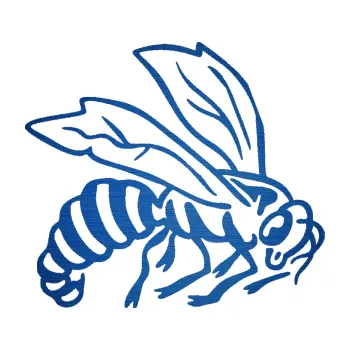 Samolepící dekorace SAMOLEPKA Vosa 003 pravá (65 - škrábaný kov modrý) NA AUTO, NÁLEPKA, FÓLIE, POLEP, TUNING, VLASTNÍ TEXT, TISK, AUTOSAMOLEPKY.cz, POLEPY, OBRÁZEK, LOGO, SAMOLEPKY