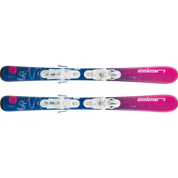 Sjezdové lyže Elan Sky Jr + EL 7.5 GW CA Velikost: 130 L pink+V solid white 22/23