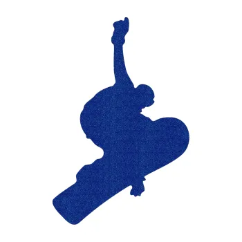 Samolepicí dekorace na vozidlo Snowboard 012 pravá (89 - Ultra Metalic modrá tmavá) SAMOLEPKA NA AUTO, NÁLEPKA, FÓLIE, POLEP, TUNING, VLASTNÍ TEXT, TISK, AUTOSAMOLEPKY.cz, POLEPY, OBRÁZEK, LOGO, 3D STICKERS