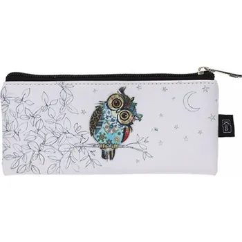 Peněženka Pouzdro BUG ART Sova a měsíc (Kosmetická taštička se sovou, sovička)