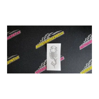 Polep vozidla SAMOLEPKA Štír 001 pravá (10 - červená) NA AUTO, NÁLEPKA, FÓLIE, POLEP, TUNING, VLASTNÍ TEXT, TISK, AUTOSAMOLEPKY.cz, POLEPY, OBRÁZEK, LOGO, SAMOLEPKY