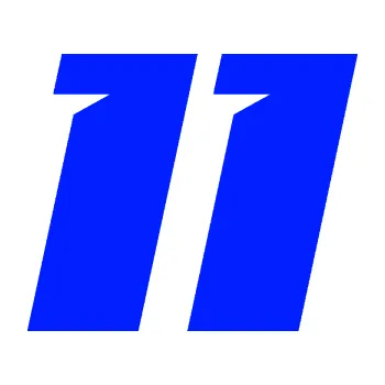 Polep vozidla Startovní číslo 11 typ 6 (19 - modrá dynamic) SAMOLEPKA NA AUTO, NÁLEPKA, FÓLIE, POLEP, TUNING, VLASTNÍ TEXT, TISK, AUTOSAMOLEPKY.cz, POLEPY, OBRÁZEK, LOGO, 3D STICKERS