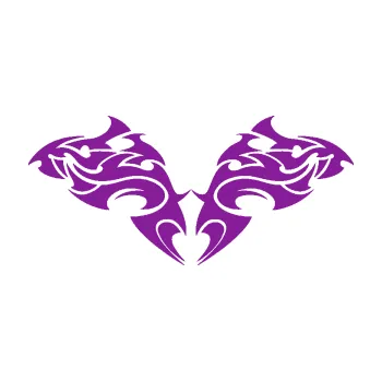 Polep vozidla Tetování 202 (14 - fialová) SAMOLEPKA NA AUTO, NÁLEPKA, FÓLIE, POLEP, TUNING, VLASTNÍ TEXT, TISK, AUTOSAMOLEPKY.cz, POLEPY, OBRÁZEK, LOGO, 3D STICKERS