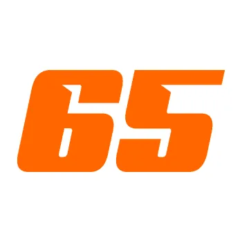 Polep vozidla Startovní číslo 65 typ 6 (73 - Fluorescentní oranžová) SAMOLEPKA NA AUTO, NÁLEPKA, FÓLIE, POLEP, TUNING, VLASTNÍ TEXT, TISK, AUTOSAMOLEPKY.cz, POLEPY, OBRÁZEK, LOGO, 3D STICKERS