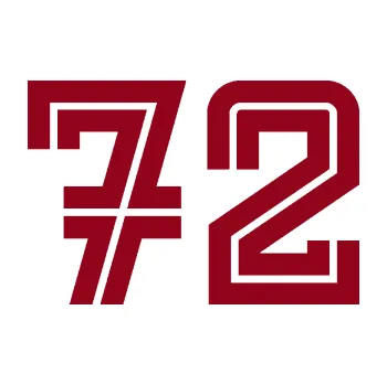 Polep vozidla Startovní číslo 72 typ 7 (07 - bordó vínová) SAMOLEPKA NA AUTO, NÁLEPKA, FÓLIE, POLEP, TUNING, VLASTNÍ TEXT, TISK, AUTOSAMOLEPKY.cz, POLEPY, OBRÁZEK, LOGO, 3D STICKERS