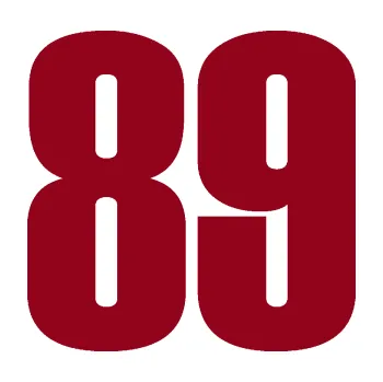 Samolepicí dekorace na vozidlo Startovní číslo 89 typ 2 (07 - bordó vínová) SAMOLEPKA NA AUTO, NÁLEPKA, FÓLIE, POLEP, TUNING, VLASTNÍ TEXT, TISK, AUTOSAMOLEPKY.cz, POLEPY, OBRÁZEK, LOGO, 3D STICKERS