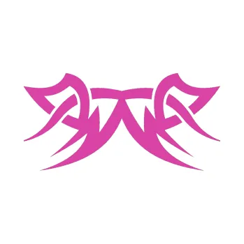 Polep vozidla Tetování 064 (16 - růžová) SAMOLEPKA NA AUTO, NÁLEPKA, FÓLIE, POLEP, TUNING, VLASTNÍ TEXT, TISK, AUTOSAMOLEPKY.cz, POLEPY, OBRÁZEK, LOGO, 3D STICKERS