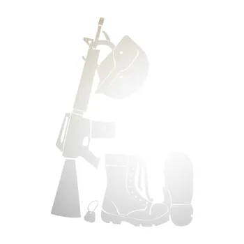 Samolepící dekorace SAMOLEPKA Voják výstroj levá (82 - odrazková reflexní bílá) NA AUTO, NÁLEPKA, FÓLIE, POLEP, TUNING, VLASTNÍ TEXT, TISK, AUTOSAMOLEPKY.cz, POLEPY, OBRÁZEK, LOGO, SAMOLEPKY