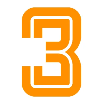 Polep vozidla Startovní číslo 3 typ 7 (06 - oranžová) SAMOLEPKA NA AUTO, NÁLEPKA, FÓLIE, POLEP, TUNING, VLASTNÍ TEXT, TISK, AUTOSAMOLEPKY.cz, POLEPY, OBRÁZEK, LOGO, 3D STICKERS