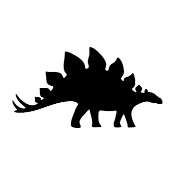 Samolepící dekorace SAMOLEPKA Stegosaurus 001 pravá (01 - černá) NA AUTO, NÁLEPKA, FÓLIE, POLEP, TUNING, VLASTNÍ TEXT, TISK, AUTOSAMOLEPKY.cz, POLEPY, OBRÁZEK, LOGO, SAMOLEPKY