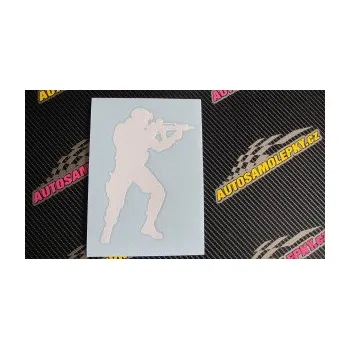 Samolepící dekorace SAMOLEPKA Voják 011 pravá (10 - červená) NA AUTO, NÁLEPKA, FÓLIE, POLEP, TUNING, VLASTNÍ TEXT, TISK, AUTOSAMOLEPKY.cz, POLEPY, OBRÁZEK, LOGO, SAMOLEPKY