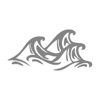 Samolepící dekorace SAMOLEPKA Vlny 005 pravá moře (17 - šedá) NA AUTO, NÁLEPKA, FÓLIE, POLEP, TUNING, VLASTNÍ TEXT, TISK, AUTOSAMOLEPKY.cz, POLEPY, OBRÁZEK, LOGO, SAMOLEPKY