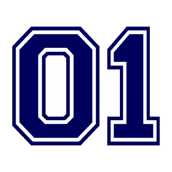 Polep vozidla Startovní číslo 01 typ 4 (23 - tmavě modrá) SAMOLEPKA NA AUTO, NÁLEPKA, FÓLIE, POLEP, TUNING, VLASTNÍ TEXT, TISK, AUTOSAMOLEPKY.cz, POLEPY, OBRÁZEK, LOGO, 3D STICKERS