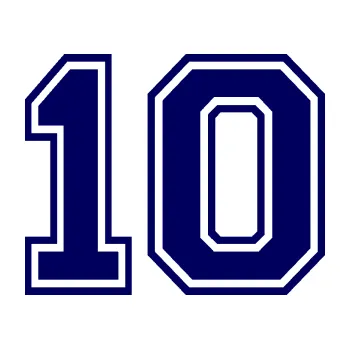 Polep vozidla Startovní číslo 10 typ 4 (23 - tmavě modrá) SAMOLEPKA NA AUTO, NÁLEPKA, FÓLIE, POLEP, TUNING, VLASTNÍ TEXT, TISK, AUTOSAMOLEPKY.cz, POLEPY, OBRÁZEK, LOGO, 3D STICKERS