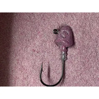 GUMOVÁ BARVA NA JIGOVÉ HLAVIČKY YS 3V1 PINK SILVER HOLOGRAFIC 80G