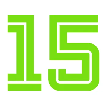 Polep vozidla Startovní číslo 15 typ 7 (04 - zelená kawasaki) SAMOLEPKA NA AUTO, NÁLEPKA, FÓLIE, POLEP, TUNING, VLASTNÍ TEXT, TISK, AUTOSAMOLEPKY.cz, POLEPY, OBRÁZEK, LOGO, 3D STICKERS