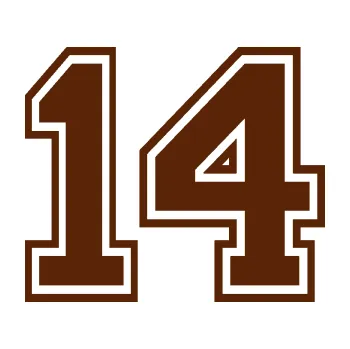 Polep vozidla Startovní číslo 14 typ 4 (15 - hnědá) SAMOLEPKA NA AUTO, NÁLEPKA, FÓLIE, POLEP, TUNING, VLASTNÍ TEXT, TISK, AUTOSAMOLEPKY.cz, POLEPY, OBRÁZEK, LOGO, 3D STICKERS