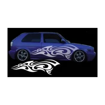 Polep vozidla SAMOLEPKA Samolepka na bok tattoo 039 (14 - fialová) NA AUTO, NÁLEPKA, FÓLIE, POLEP, TUNING, VLASTNÍ TEXT, TISK, AUTOSAMOLEPKY.cz, POLEPY, OBRÁZEK, LOGO, SAMOLEPKY