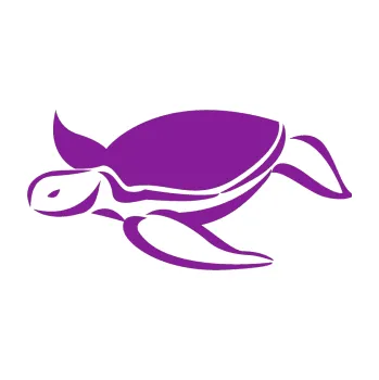 Samolepící dekorace Želva 002 levá (14 - fialová) SAMOLEPKA NA AUTO, NÁLEPKA, FÓLIE, POLEP, TUNING, VLASTNÍ TEXT, TISK, AUTOSAMOLEPKY.cz, POLEPY, OBRÁZEK, LOGO, 3D STICKERS