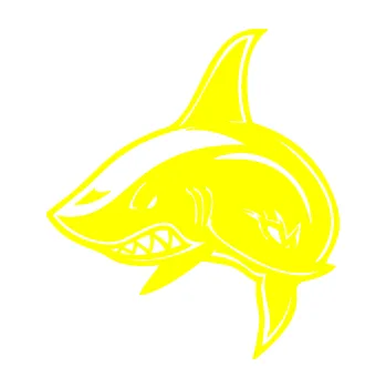 Samolepicí dekorace na vozidlo Žralok 013 levá (05 - žlutá citron) SAMOLEPKA NA AUTO, NÁLEPKA, FÓLIE, POLEP, TUNING, VLASTNÍ TEXT, TISK, AUTOSAMOLEPKY.cz, POLEPY, OBRÁZEK, LOGO, 3D STICKERS