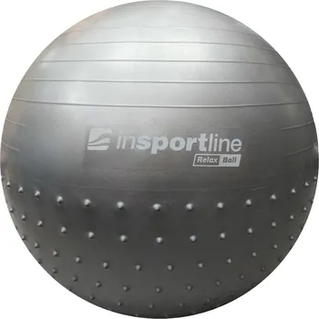 Gymnastický míč inSPORTline Relax Ball 65 cm šedý