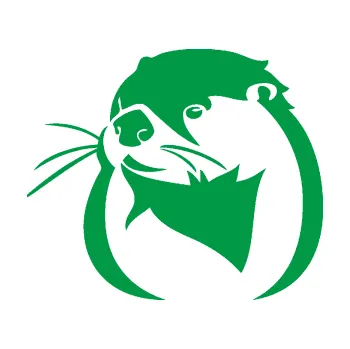 Samolepící dekorace Vydra 002 levá (12 - zelená) SAMOLEPKA NA AUTO, NÁLEPKA, FÓLIE, POLEP, TUNING, VLASTNÍ TEXT, TISK, AUTOSAMOLEPKY.cz, POLEPY, OBRÁZEK, LOGO, 3D STICKERS