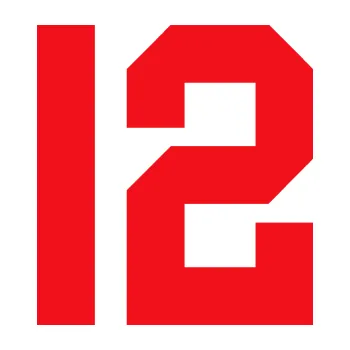 Polep vozidla SAMOLEPKA Startovní číslo 12 (10 - červená) NA AUTO, NÁLEPKA, FÓLIE, POLEP, TUNING, VLASTNÍ TEXT, TISK, AUTOSAMOLEPKY.cz, POLEPY, OBRÁZEK, LOGO, SAMOLEPKY