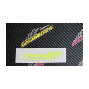Polep vozidla SAMOLEPKA Volvo limited edition pravá (10 - červená) NA AUTO, NÁLEPKA, FÓLIE, POLEP, TUNING, VLASTNÍ TEXT, TISK, AUTOSAMOLEPKY.cz, POLEPY, OBRÁZEK, LOGO, SAMOLEPKY