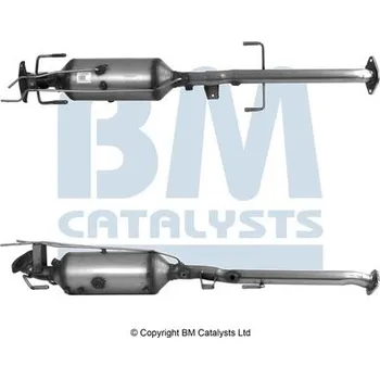 Filtr pevných částic Filtr sazových částic, výfukový systém BM CATALYSTS BM11072H
