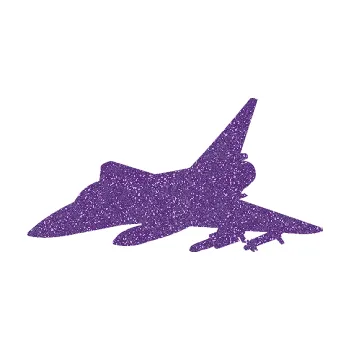 Polep vozidla SAMOLEPKA Stíhací letoun 005 levá (87 - Ultra Metalic fialová) NA AUTO, NÁLEPKA, FÓLIE, POLEP, TUNING, VLASTNÍ TEXT, TISK, AUTOSAMOLEPKY.cz, POLEPY, OBRÁZEK, LOGO, SAMOLEPKY