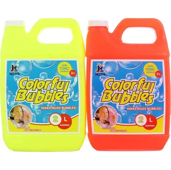 Bublifuk Náplň náhradní 2000 ml do bublifuku plastový kanystr 2 barvy