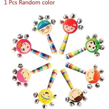 Dřevěná hračka Puzzle pro děti | dřevěná skládačka - barva je posílána náhodně - B