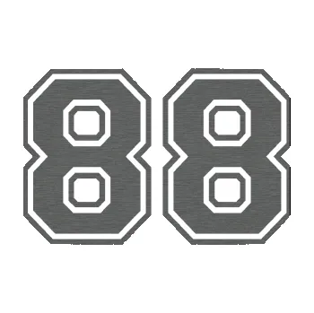 Polep vozidla Startovní číslo 88 typ 4 (62 - škrábaný titan) SAMOLEPKA NA AUTO, NÁLEPKA, FÓLIE, POLEP, TUNING, VLASTNÍ TEXT, TISK, AUTOSAMOLEPKY.cz, POLEPY, OBRÁZEK, LOGO, 3D STICKERS