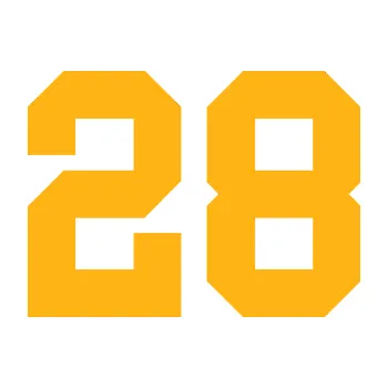 Polep vozidla Startovní číslo 28 (21 - světle oranžová) SAMOLEPKA NA AUTO, NÁLEPKA, FÓLIE, POLEP, TUNING, VLASTNÍ TEXT, TISK, AUTOSAMOLEPKY.cz, POLEPY, OBRÁZEK, LOGO, 3D STICKERS