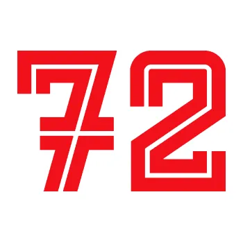 Polep vozidla SAMOLEPKA Startovní číslo 72 typ 7 (10 - červená) NA AUTO, NÁLEPKA, FÓLIE, POLEP, TUNING, VLASTNÍ TEXT, TISK, AUTOSAMOLEPKY.cz, POLEPY, OBRÁZEK, LOGO, SAMOLEPKY