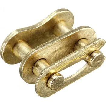Hračka Spojka řetězu, typ 420 zlatá