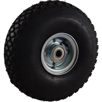 Pojezdové kolečko Nafukovací kolo na půleném pozinkovaném disku NB 300 GLV-B2-kostičkový -90x17mm 17561026