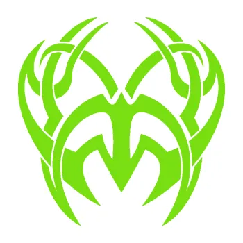 Polep vozidla Tetování 209 (04 - zelená kawasaki) SAMOLEPKA NA AUTO, NÁLEPKA, FÓLIE, POLEP, TUNING, VLASTNÍ TEXT, TISK, AUTOSAMOLEPKY.cz, POLEPY, OBRÁZEK, LOGO, 3D STICKERS