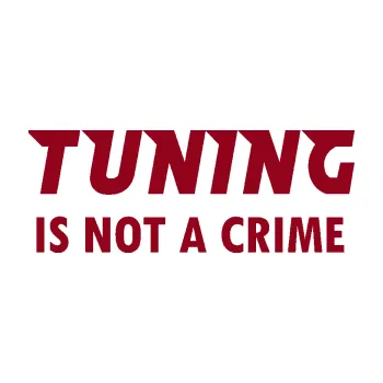 Polep vozidla SAMOLEPKA Tuning is not a crime 001 nápis (07 - bordó vínová) NA AUTO, NÁLEPKA, FÓLIE, POLEP, TUNING, VLASTNÍ TEXT, TISK, AUTOSAMOLEPKY.cz, POLEPY, OBRÁZEK, LOGO, SAMOLEPKY