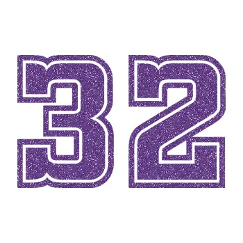 Polep vozidla SAMOLEPKA Startovní číslo 32 typ 5 (87 - Ultra Metalic fialová) NA AUTO, NÁLEPKA, FÓLIE, POLEP, TUNING, VLASTNÍ TEXT, TISK, AUTOSAMOLEPKY.cz, POLEPY, OBRÁZEK, LOGO, SAMOLEPKY