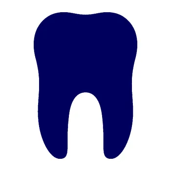 Samolepící dekorace SAMOLEPKA Zub 001 stolička (23 - tmavě modrá) NA AUTO, NÁLEPKA, FÓLIE, POLEP, TUNING, VLASTNÍ TEXT, TISK, AUTOSAMOLEPKY.cz, POLEPY, OBRÁZEK, LOGO, SAMOLEPKY