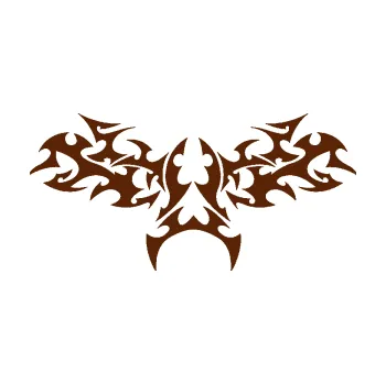 Polep vozidla Tetování 201 (15 - hnědá) SAMOLEPKA NA AUTO, NÁLEPKA, FÓLIE, POLEP, TUNING, VLASTNÍ TEXT, TISK, AUTOSAMOLEPKY.cz, POLEPY, OBRÁZEK, LOGO, 3D STICKERS