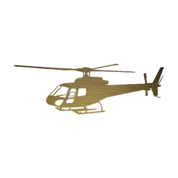 Polep vozidla SAMOLEPKA Vrtulník 002 levá helikoptéra (64 - škrábaný kov zlatý) NA AUTO, NÁLEPKA, FÓLIE, POLEP, TUNING, VLASTNÍ TEXT, TISK, AUTOSAMOLEPKY.cz, POLEPY, OBRÁZEK, LOGO, SAMOLEPKY